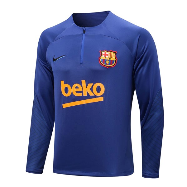 Trainings-Sweatshirt Barcelona Top 2023 Blau 2